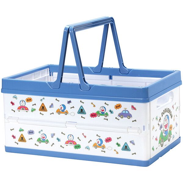 I'm Doraemon 車さんぽ 折りたたみバスケット スケーター