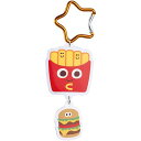 バーガーコンクス ポテト カラビナキーホルダー スケーター