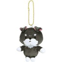ぱぷぱぷぱぴー MINIATURE SCHNAUZER(ミニチュアシュナウザー) ぬいぐるみ付きキーホルダー スケーター(4)