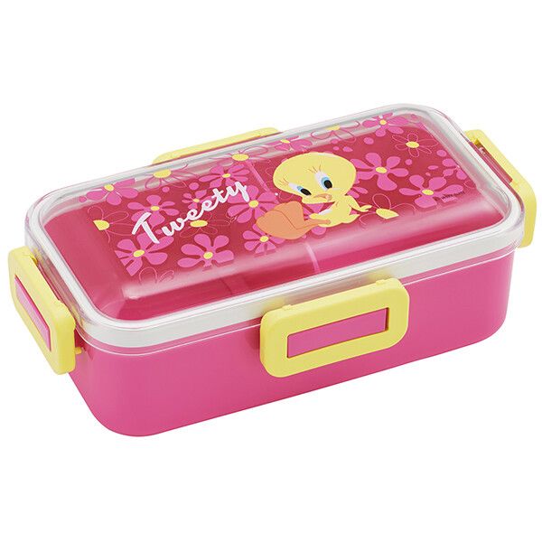 TWEETY フラワー 抗菌 食洗機対応 ふわっと弁当箱 530ml スケーター