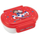 PEKO×Hello Kitty なかよし 抗菌 食洗機対応 ふわっとフタタイトランチボックス小判 スケーター