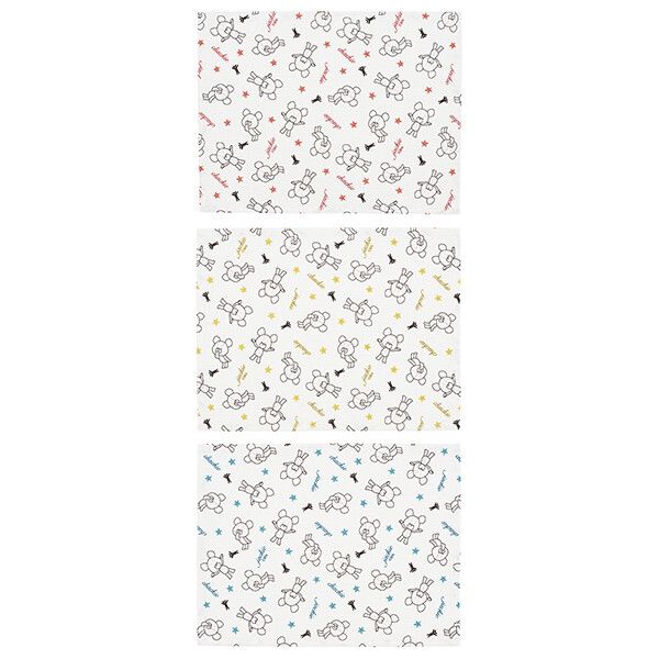 くまのがっこう ムードココア ワッフル生地ふきん 3枚 スケーター