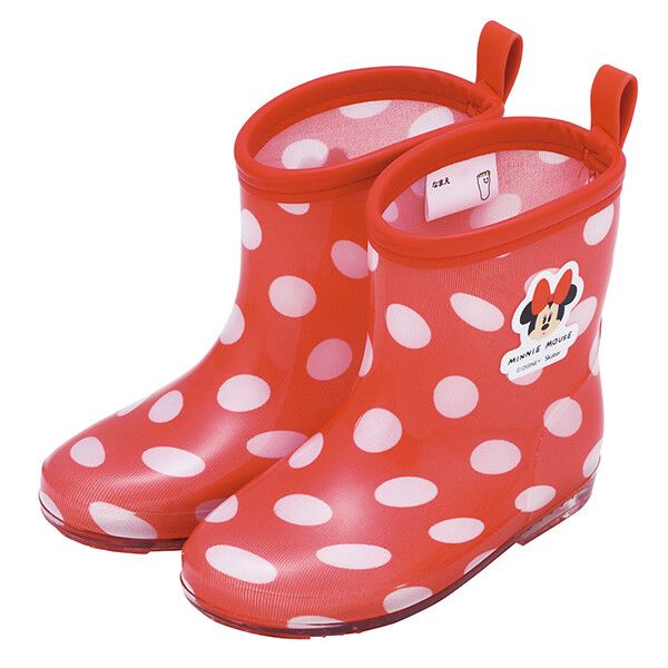 ミニーマウス レインブーツ 16cm スケーター