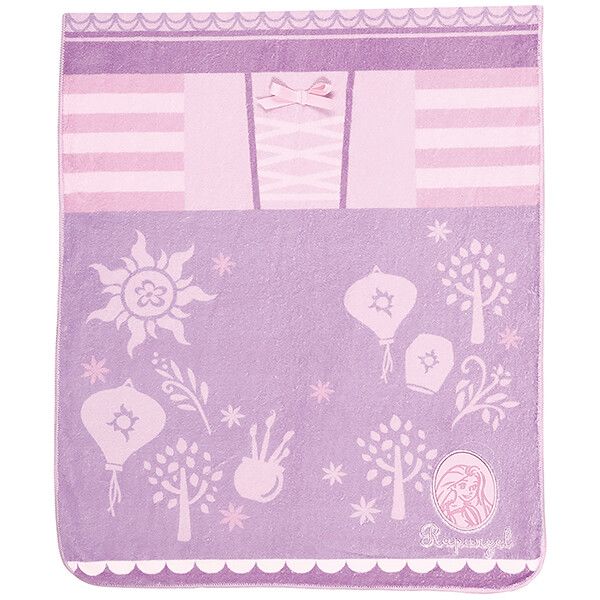 ラプンツェル 吸水速乾 ヘアドライタオル スケーター