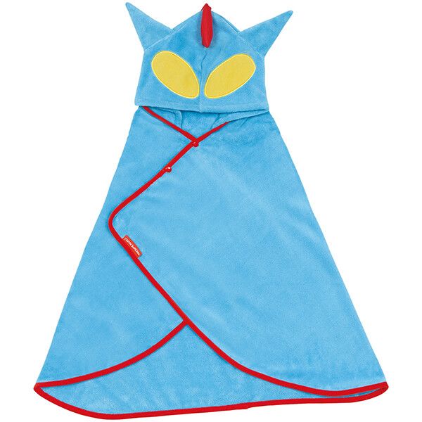 クレヨンしんちゃん アクション仮面 吸水速乾 フード付バスポンチョ スケーター