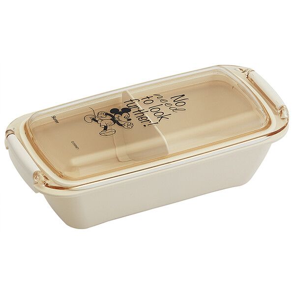 ミッキーマウス ふわっとタイトランチボックス 530ml スケーター