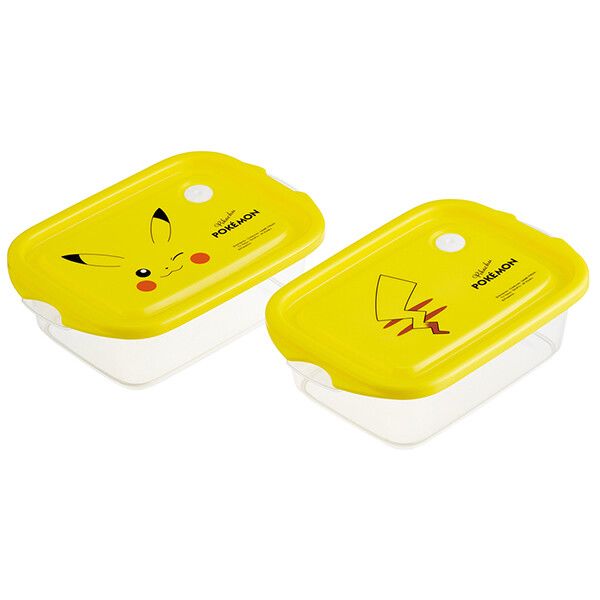 ピカチュウフェイス 25 シールボックス 500ml 2個入 スケーター