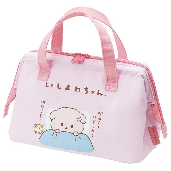 いしよわちゃん がま口型ランチバッグ M スケーター