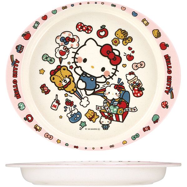 楽天市場】ハローキティ（ランチプレート・仕切り皿｜食器）：食器
