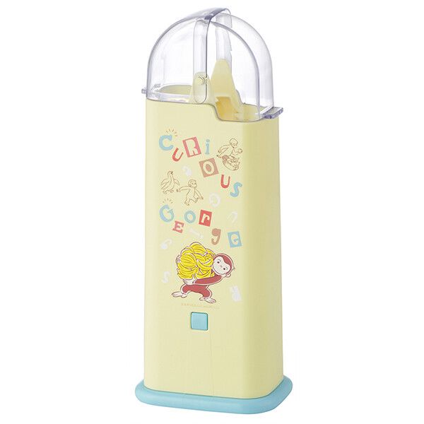 おさるのジョージ アルファベット フード式箸立て スケーター