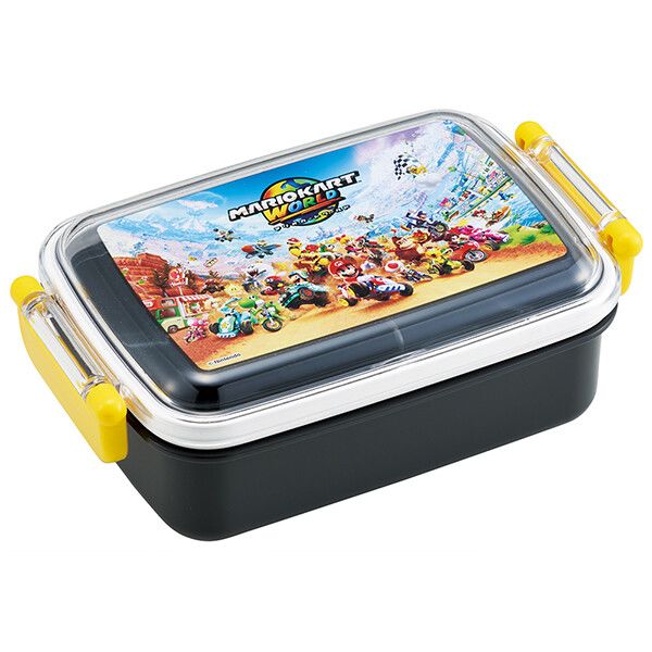 Lunch Boxes - マリオカート ワールド ふわっとフタタイトランチボックス角型 スケーター