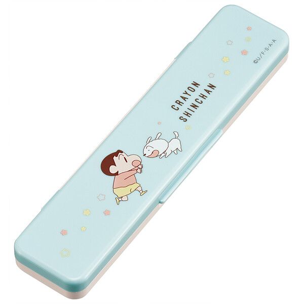 クレヨンしんちゃん パステルスター 音のならないコンビセット 箸18cm スケーター