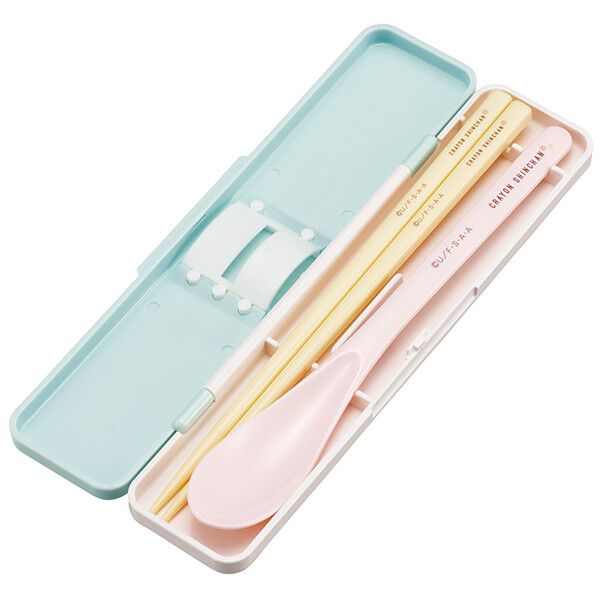 クレヨンしんちゃん パステルスター 音のならないコンビセット 箸18cm スケーター
