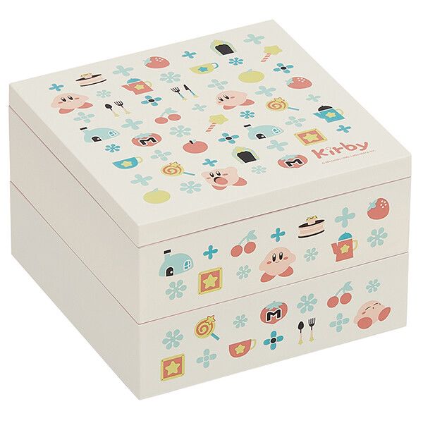 Lunch Boxes - 星のカービィ カービィライフ 塗2段重箱 (15cm) スケーター