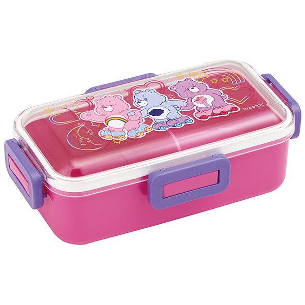 Other - Care Bears ケアベア スケート 食洗機対応 ふわっと弁当箱 530ml スケーター
