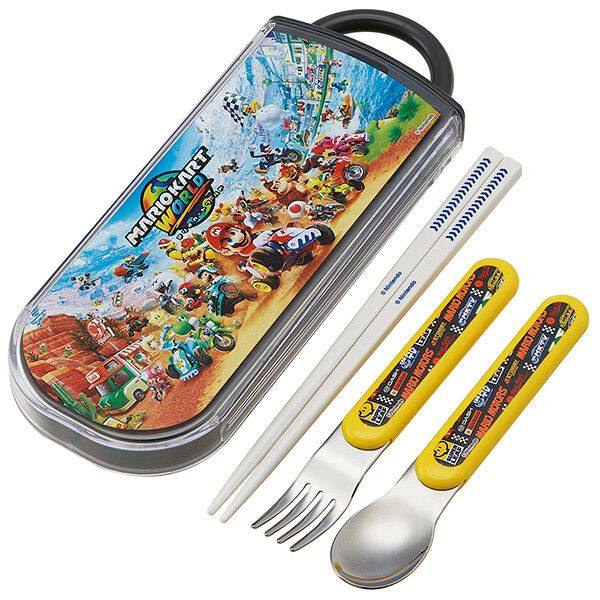 マリオカート ワールド 食洗機対応 スライド式トリオセット スケーター