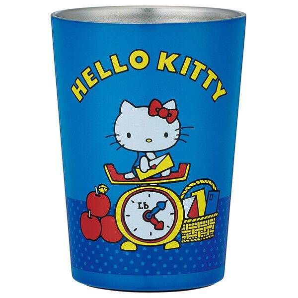 ハローキティ レトロ 25 コンビニコーヒーステンレスタンブラー M 400ml スケーター