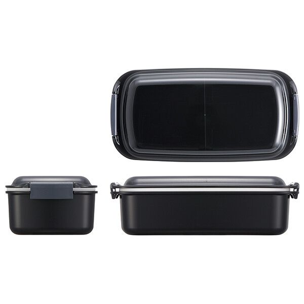 メンズランチボックス 820ml スケーター [アッシュブラック]