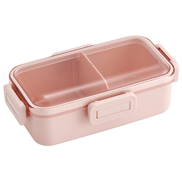 スモーキーパステル 食洗機対応 ふわっと弁当箱 530ml スケーター [スモーキーピンク]