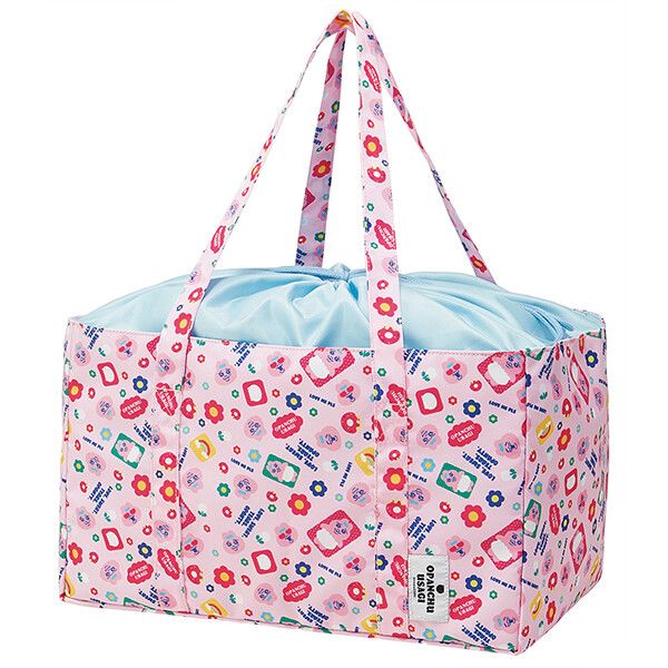 Shopping Bags, Ecology Bags - おぱんちゅうさぎ 巾着付き保冷レジかごバッグ スケーター