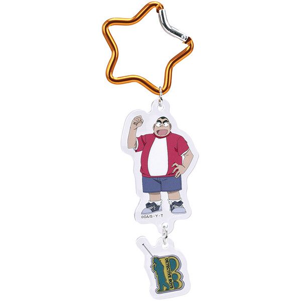 Key Holder - 名探偵コナン 小嶋元太 カラビナキーホルダー スケーター