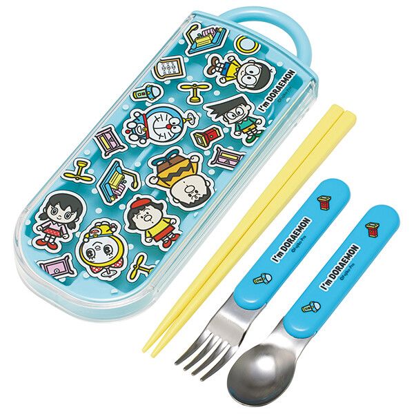 I'm Doraemon POP 食洗機対応 スライド式トリオセット スケーター