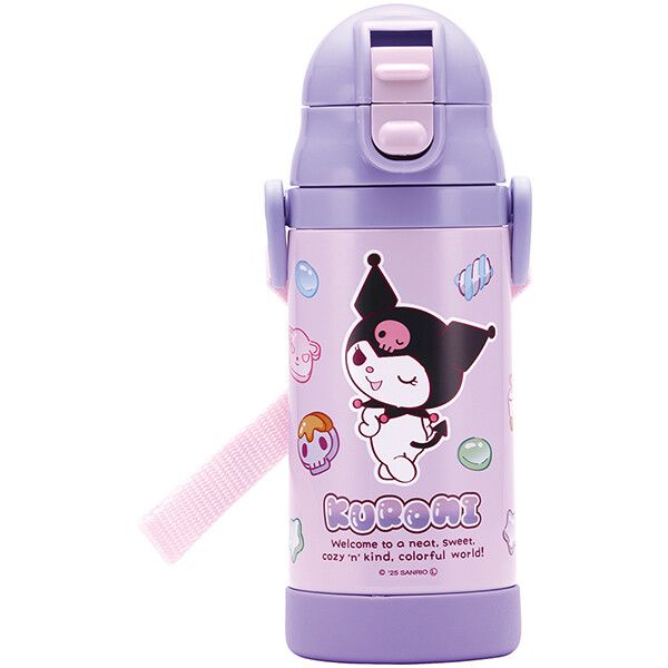 クロミ マシュグミ 2WAYストローステンレスマグ 350ml スケーター