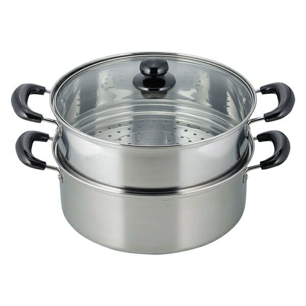 和平フレイズ ヴェンセ IH対応 二段蒸し器 26cm VR-8182