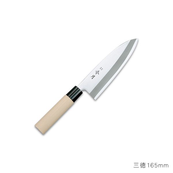 　ギフトサービスについて富士カトラリー三徳165mm:刃渡り165mm、全長300mm、重量95g■生産地:中国■素材・成分:刀身/ステンレス刃物鋼、ハンドル/自然木、桂/ポリプロピレン樹脂■パッケージ:個別箱サビに強く、お手入れが簡単なステンレス刃物鋼。手に馴染む自然木ハンドル。商品特徴一覧2350943、富士カトラリー、生活雑貨 → 食器・キッチン → 調理器具 → 包丁・ナイフ → その他、4543225010806、通信販売、通販、販売、買う、購入、お店、売っている、ショッピング▼関連商品はこちら。富士カトラリー 令月 ステンレス刃物鋼和庖丁 あじ切 105mm FC-1070富士カトラリー 令月 ステンレス刃物鋼和庖丁 小出刃 130mm FC-1071富士カトラリー 令月 ステンレス刃物鋼和庖丁 出刃 150mm FC-1072富士カトラリー 令月 ステンレス刃物鋼和庖丁 出刃 165mm FC-1073富士カトラリー 令月 ステンレス刃物鋼和庖丁 出刃 180mm FC-1074富士カトラリー 令月 ステンレス刃物鋼和庖丁 出刃 210mm FC-1075富士カトラリー 令月 ステンレス刃物鋼和庖丁 柳刃 210mm FC-1076富士カトラリー 令月 ステンレス刃物鋼和庖丁 柳刃 240mm FC-1077富士カトラリー 令月 ステンレス刃物鋼和庖丁 柳刃 270mm FC-1078富士カトラリー 令月 ステンレス刃物鋼和庖丁 柳刃 300mm FC-1079富士カトラリー 令月 ステンレス刃物鋼和庖丁 菜切 160mm FC-1081【富士カトラリー 令月 ステンレス刃物鋼和庖丁 三徳 165mm FC-1080】広告文責(有)イースクエアTEL:0120-532-772富士カトラリー三徳165mm:刃渡り165mm、全長300mm、重量95g■生産地:中国■素材・成分:刀身/ステンレス刃物鋼、ハンドル/自然木、桂/ポリプロピレン樹脂■パッケージ:個別箱サビに強く、お手入れが簡単なステンレス刃物鋼。手に馴染む自然木ハンドル。※お客さま都合による、ご注文後の[キャンセル][変更][返品][交換]はお受けできませんのでご注意下さいませ。※当店では、すべての商品で在庫を持っておりません。記載の納期を必ずご確認ください。※ご注文いただいた場合でもメーカーの[在庫切れ][欠品][廃盤]などの理由で、[記載の納期より発送が遅れる][発送できない]場合がございます。その際は、当店よりご連絡させていただきます。あらかじめご了承ください。※リニューアル等により パッケージ、仕様、セット内容 が変更になる場合がございます。予めご了承下さい。こちらの商品は【お取り寄せ(14営業日以内に発送予定)】となります。あらかじめご了承くださいませ。