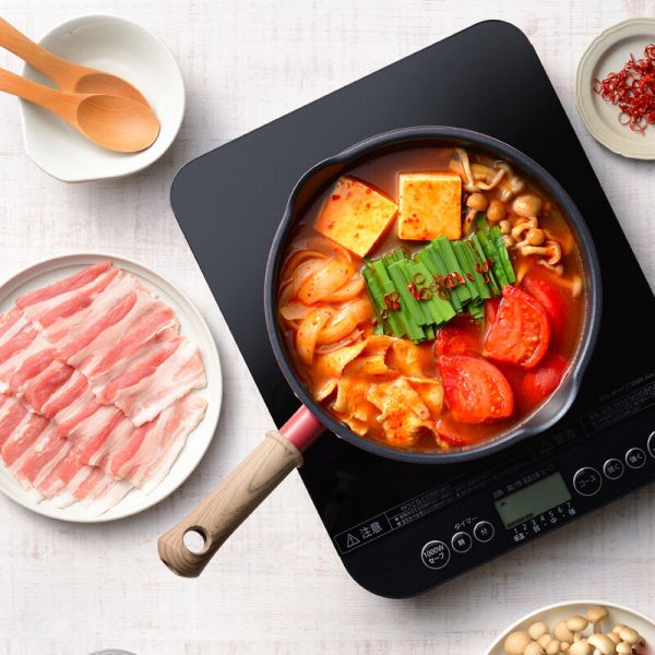 クックタブ テーブルパン22cm レッド RB-2858