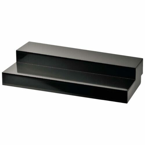 スライド式ひな段 2段 ブラック No.8815