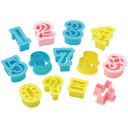 クッキー抜型 フィガ(数字) 13P No.1734