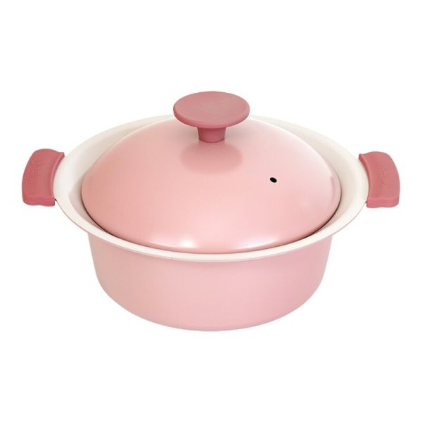 プチなべ IH対応 卓上鍋 18cm ピンク RB-3211