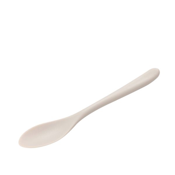 [日本製] まいにちつかいたい ちょこっと調理スプーン 小 グレー CH-2130