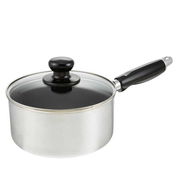 べネス IH対応 ガラス蓋付片手鍋 16cm BR-4525