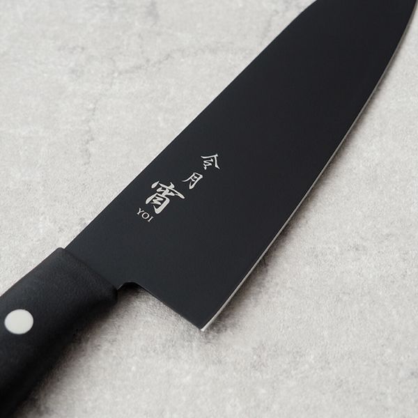 イースクエアの令月 宵 モリブデンバナジウム鋼 牛刀 240mm CR-025 [日本製]｜アングル2