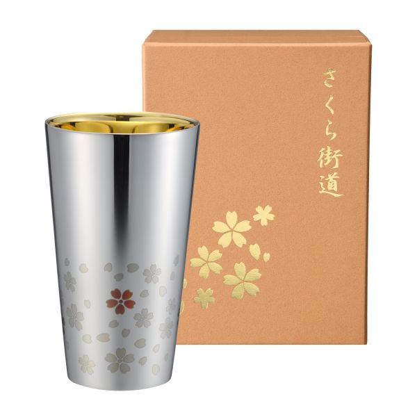 さくら街道ステンレス二重タンブラー...