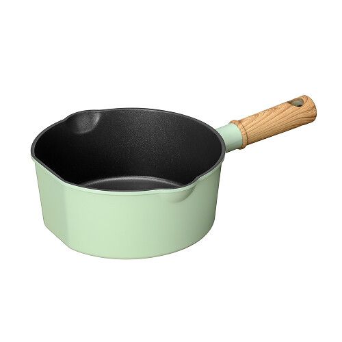 ココミッケ IH対応 スタンドパン 18cm ミスティグリーン RB-3548