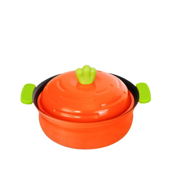 ベジポ IH対応 ミニ卓上鍋 19cm にんじん RB-3285