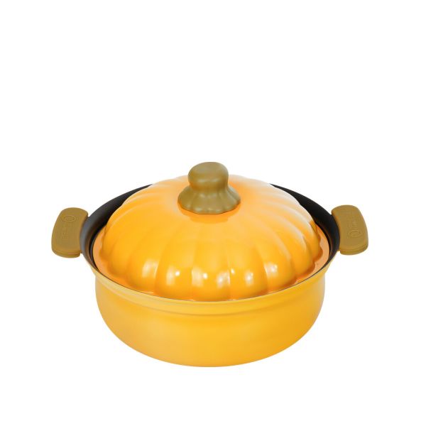ベジポ IH対応 ミニ卓上鍋 19cm かぼちゃ RB-3287