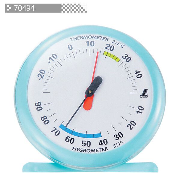 　ギフトサービスについてシンワ測定本体サイズ(約):φ167×35mm製品質量(約):180gパッケージサイズ(約):220×195×68mmパッケージ重量(約):245g■生産地:中国■素材・成分:本体・目盛板カバー:ポリスチレン樹脂、目盛板:鉄、針:アルミ■パッケージ:スリーブパックご家庭、教室、オフィスなどの温度、湿度管理に。●温度と湿度を同時に測定でき、健康管理や省エネに役立ちます。●表示が見やすい大型の温湿度計です。●裏面フック穴付です。●スタンドを外して壁掛けにも使用できます。【主な仕様】・精度(温度):-20?40℃ ±2℃/それ以外 ±4℃・精度(湿度):30?80% ±10%・目盛:温度 2℃/湿度 5%・測定範囲(温度):-30?50℃・測定範囲(湿度):30?80%商品特徴一覧-、シンワ測定、生活雑貨 → 日用品 → その他、4960910704947、通信販売、通販、販売、買う、購入、お店、売っている、ショッピング▼関連商品はこちら。[シンワ測定] 温湿度計 Q-1 丸型 15cm ライトグレー 70495[シンワ測定] 温湿度計 Q-2 丸型 10cm ライトブルー 70496[シンワ測定] 温湿度計 Q-2 丸型 10cm ライトグレー 70497[シンワ測定] 温湿度計 Q-3 丸型 6.5cm ライトブルー 70498[シンワ測定] 温湿度計 Q-3 丸型 6.5cm ライトグレー 70499【[シンワ測定] 温湿度計 Q-1 丸型 15cm ライトブルー 70494】広告文責(有)イースクエアTEL:0120-532-772シンワ測定本体サイズ(約):φ167×35mm製品質量(約):180gパッケージサイズ(約):220×195×68mmパッケージ重量(約):245g■生産地:中国■素材・成分:本体・目盛板カバー:ポリスチレン樹脂、目盛板:鉄、針:アルミ■パッケージ:スリーブパックご家庭、教室、オフィスなどの温度、湿度管理に。●温度と湿度を同時に測定でき、健康管理や省エネに役立ちます。●表示が見やすい大型の温湿度計です。●裏面フック穴付です。●スタンドを外して壁掛けにも使用できます。【主な仕様】・精度(温度):-20?40℃ ±2℃/それ以外 ±4℃・精度(湿度):30?80% ±10%・目盛:温度 2℃/湿度 5%・測定範囲(温度):-30?50℃・測定範囲(湿度):30?80%※お客さま都合による、ご注文後の[キャンセル][変更][返品][交換]はお受けできませんのでご注意下さいませ。※当店では、すべての商品で在庫を持っておりません。記載の納期を必ずご確認ください。※ご注文いただいた場合でもメーカーの[在庫切れ][欠品][廃盤]などの理由で、[記載の納期より発送が遅れる][発送できない]場合がございます。その際は、当店よりご連絡させていただきます。あらかじめご了承ください。※リニューアル等により パッケージ、仕様、セット内容 が変更になる場合がございます。予めご了承下さい。こちらの商品は【お取り寄せ(14営業日以内に発送予定)】となります。あらかじめご了承くださいませ。