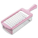 ステンレス製おろし器「おろしぼり」 ピンク