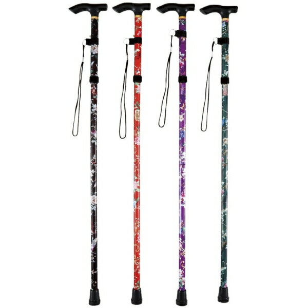 花柄折りたたみステッキ ※単品販売(色柄指定不可) [キャンセル・変更・返品不可]のサムネイル