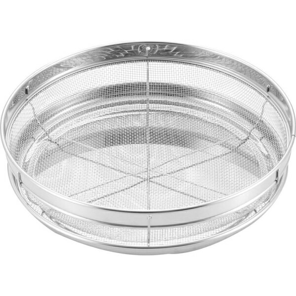 OS-04B 鮮食派宣言 浅ザル＆トレーセット 25cm