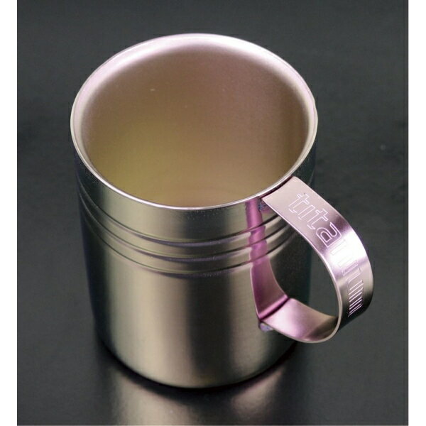 TM-250B チタンマグ(ダブル) 250ml ブルー [キャンセル・変更・返品不可]