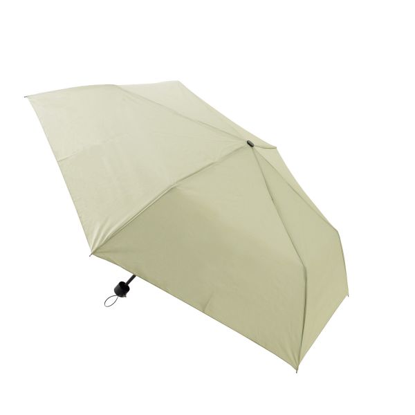 Rakuten - 晴雨兼用折りたたみ傘 ベージュ UV-01B