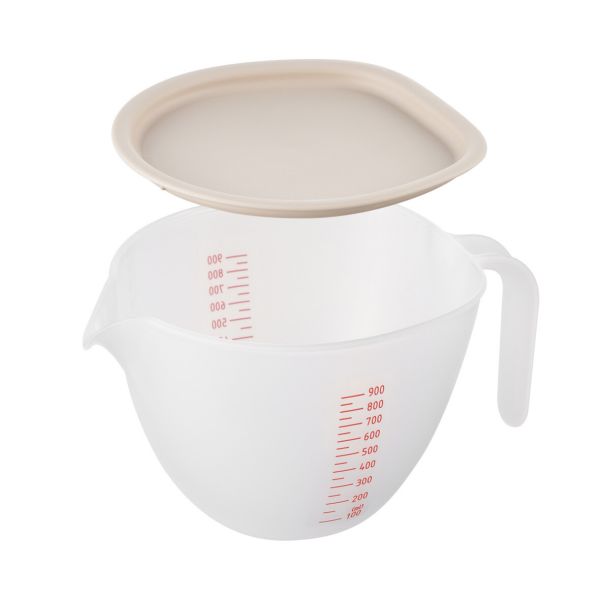 曙産業 まいにち使いたい フタ付ボウル 大 グレー CH-2122