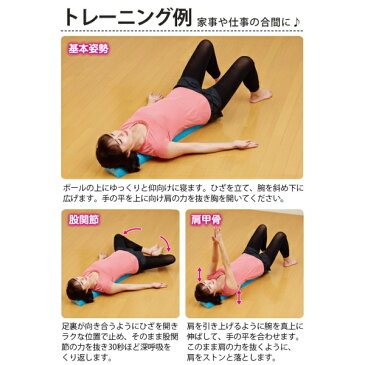 ストレッチ2分割ポール A-02 (Half foam roller) [キャンセル・変更・返品不可]