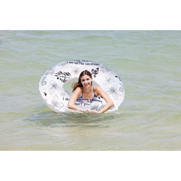 バケーションウキワ 130cm (RLD-130U) [かんたん空気栓採用浮輪][男女問わず大人が使えるサイズの浮輪] 2