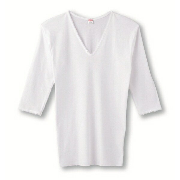 婦人 7分袖Vネックスイート [M〜L]